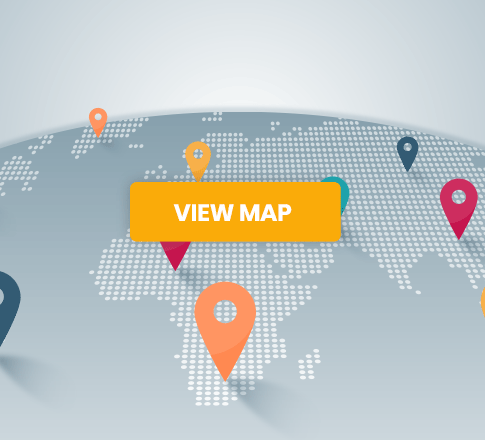 Map of HERTZ rental desk at EuroAirport Freiburg